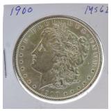1900 Morgan dollar MS62