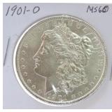 1901-O Morgan dollar MS60