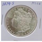 1879-S Morgan dollar MS64