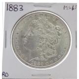 1883 Morgan dollar MS63