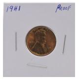 1941 Lincoln cent proof