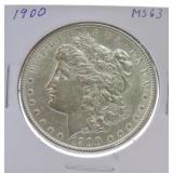 1900 Morgan dollar MS63