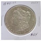 1890-CC Morgan dollar MS63