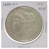 1890-CC Morgan dollar unc