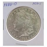 1888-O Morgan dollar MS65