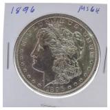 1896 Morgan dollar MS64