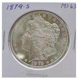 1879-S Morgan dollar MS63