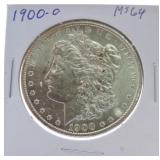 1900-O Morgan dollar MS64