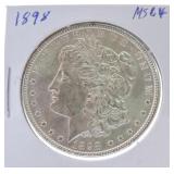 1898 Morgan dollar MS64