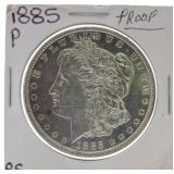 1885 Morgan dollar proof