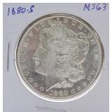 1880-S Morgan dollar MS63