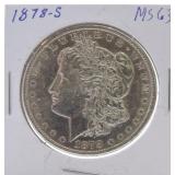1878-S Morgan dollar MS63