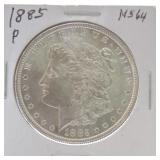 1885 Morgan dollar MS64