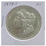 1878-S Morgan dollar AU