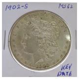 1902-S Morgan dollar MS62
