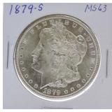 1879-S Morgan dollar MS63