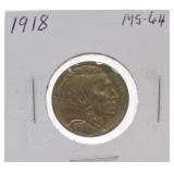 1918 Buffalo nickel MS64