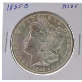 1885-O Morgan dollar MS65