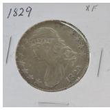 1829 Bust half XF
