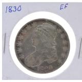 1830 Bust half EF