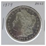 1879 Morgan dollar MS63