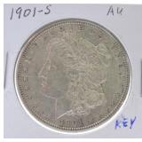 1901-S Morgan dollar AU