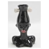 Lady head vase 5 3/4"