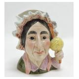 Beswick Betsy Trotwood lady head vase, 2075, 5"