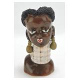 Lady head vase 6 1/2