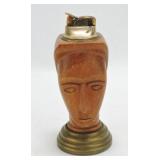 Wooden head table cigarette lighter