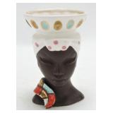 Lady head vase 5", E422