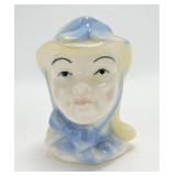 Lady head vase 4 1/2"