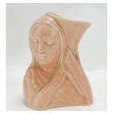USA lady head vase, 208, 7"