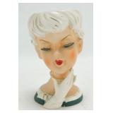 Lady head vase 5 1/2"