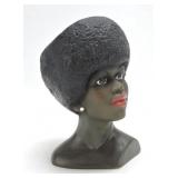 Relpo lady head vase 6 1/2"