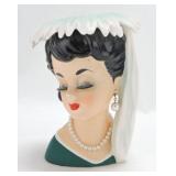 Trimont lady head vase 7