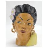 Lady head vase 6", 5133A
