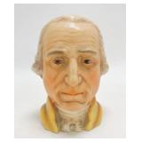 Enesco George Washington head vase 5 1/2"
