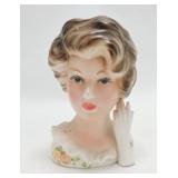 Samson lady head vase, 5543, 1964, 6"