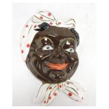 Lefton Aunt Jemima wall pocket 8"