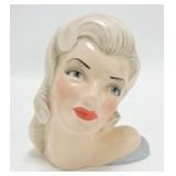 Lady head vase 5 1/2"