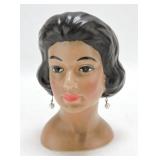Topline Imports lady head vase 50/424, 6"
