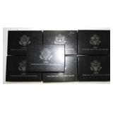 1992-1998 US Mint Premier silver proof sets