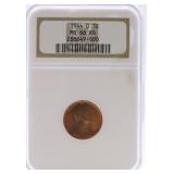 1944-D Lincoln cent NGC MS66RD