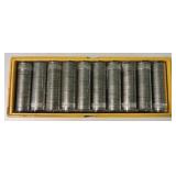 Lot of 20 BU rolls 1966 Jefferson nickels