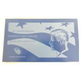 50th Anniversary Kennedy half dollar silver coin