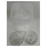 BU roll 1999 silver eagles