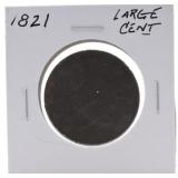 1821 large cent