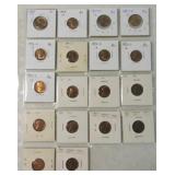 Lot of 30 BU Lincoln wheat cents