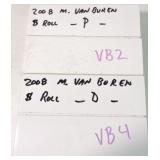 US Mint rolls of 2008-P & D Martin VanBuren